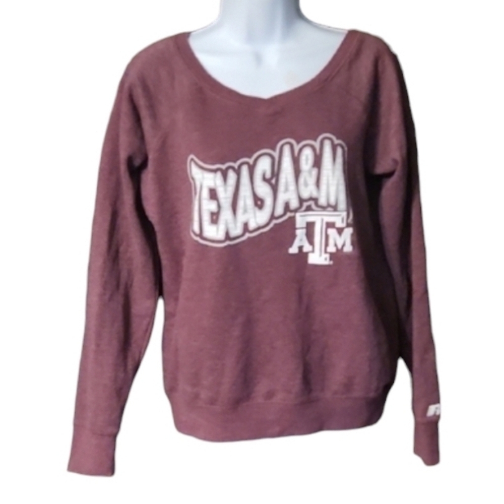 Russell Athletic Maroon Texas A&M Sweatshirt